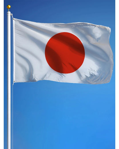 Japanische Nationalflagge aus Polyester