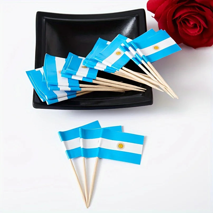 Piques Drapeau Argentine Fêtes